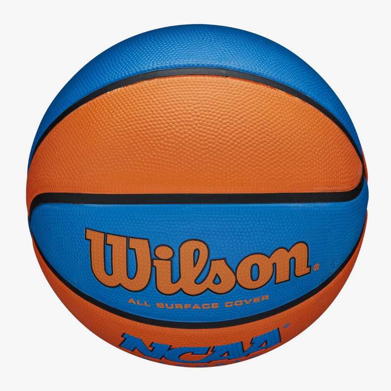 Balón Basketball Wilson NCAA Elevate Tamaño 5 Royal Orange-3