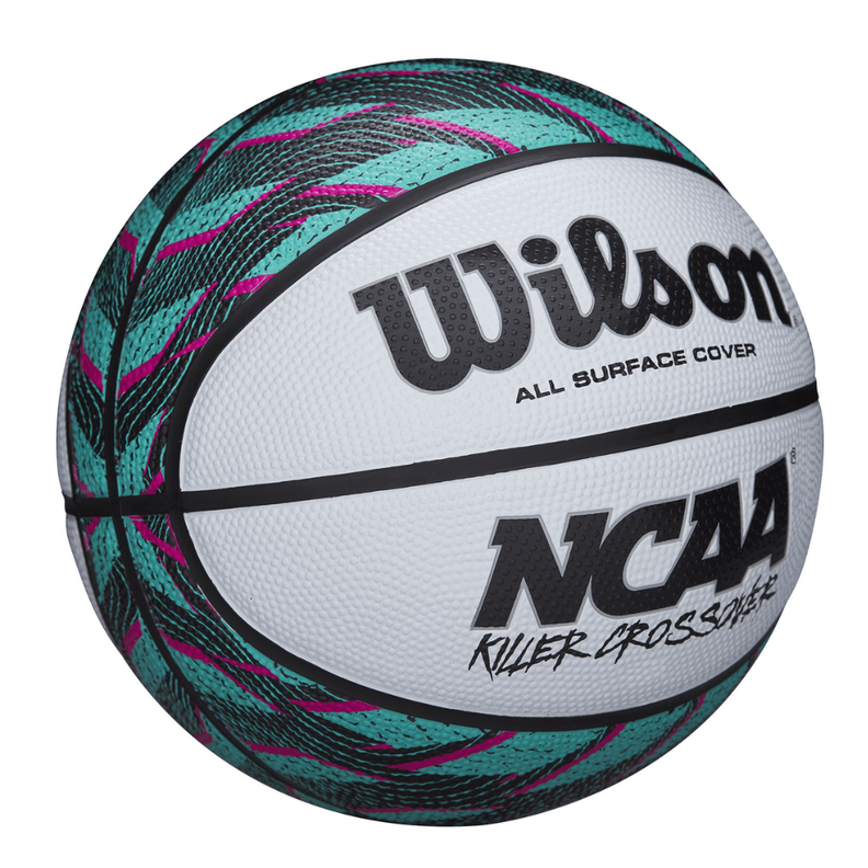Balón Basketball Wilson NCAA Killer Crossover Tamaño 7 Verde-1