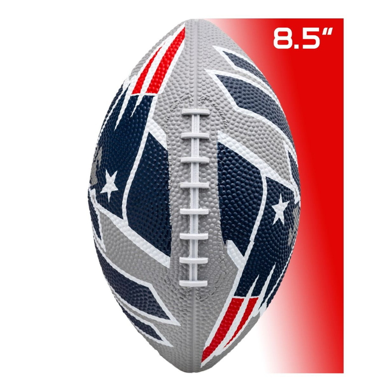 Balón Fútbol Americano Franklin Sports NFL Team Patriots 22 cm-1