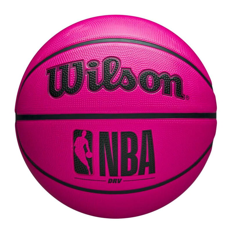 Balón Basketball Wilson NBA DRV Outdoor Tamaño 7 Rosado-0