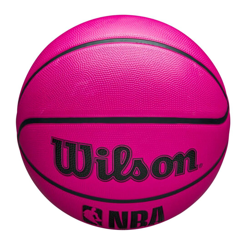 Balón Basketball Wilson NBA DRV Outdoor Tamaño 7 Rosado-3