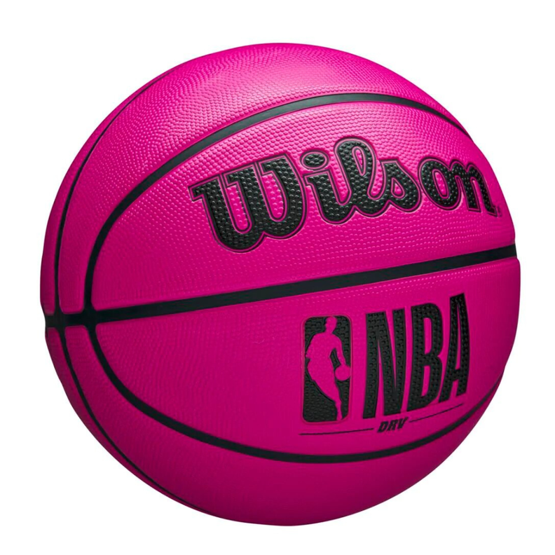 Balón Basketball Wilson NBA DRV Outdoor Tamaño 7 Rosado-2
