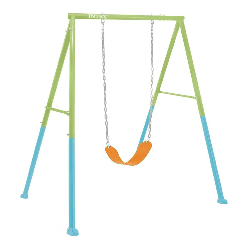 Set Columpio 2 en 1 Intex Two in One Swing Set Verde Azul-0