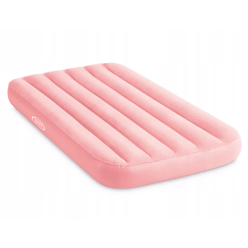 Colchón Inflable Intex 1 Plaza Niño 88x157x18 Cm Cozy Kidz Rosado-0