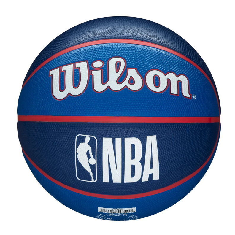 Balón Basketball Wilson NBA Team Tribute Philadelphia 76ers Tamaño 7-1