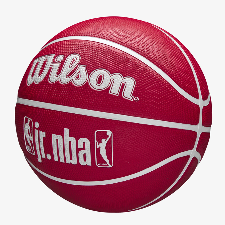 Balón Basketball Wilson Jr. NBA DRV Tamaño 5 Roja-1
