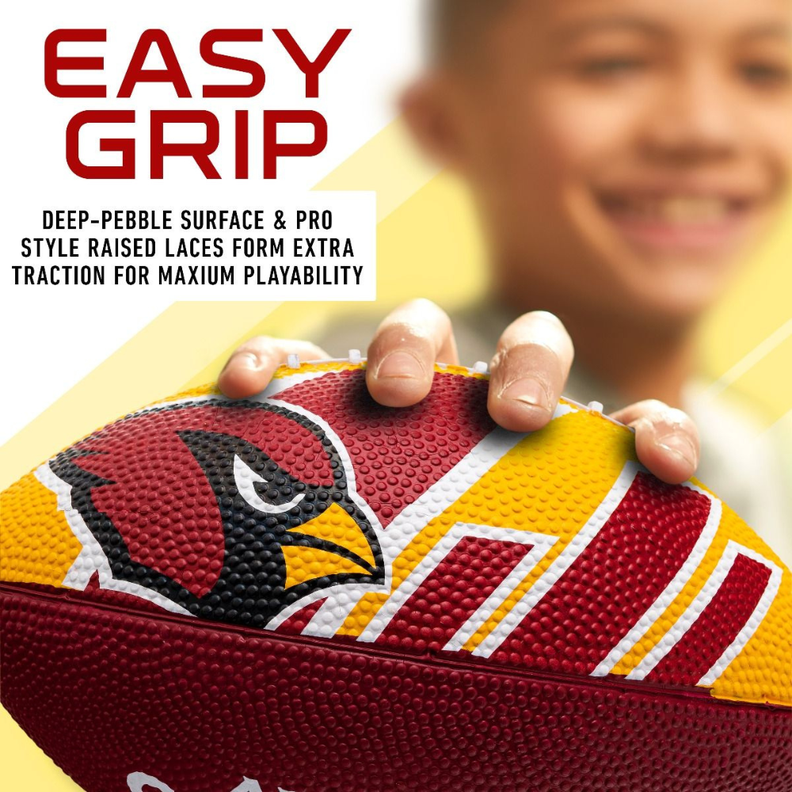 Balón Fútbol Americano Franklin Sports NFL Team Cardinals 22 cm-3