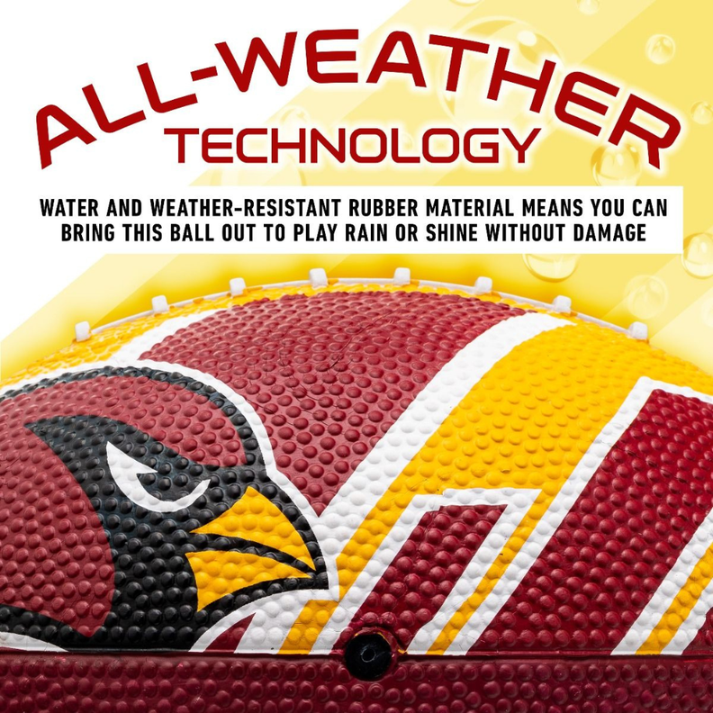 Balón Fútbol Americano Franklin Sports NFL Team Cardinals 22 cm-4