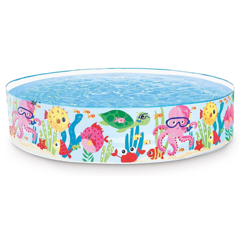 Piscina Niño Rígida Intex Ocean Play Snapset 183x38 Cm-0