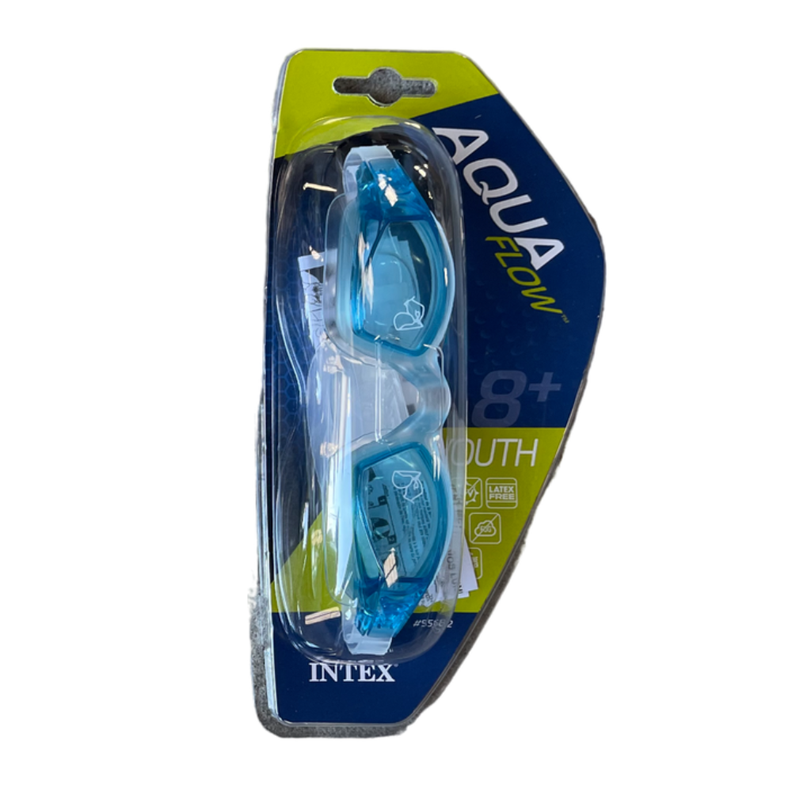 Lentes de Agua Intex Anteojos Natación Free Style Sport Goggles Azul-1