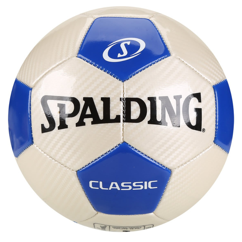 Balón Futbol Spalding Tornado Classic Tamaño 5 Azul-0