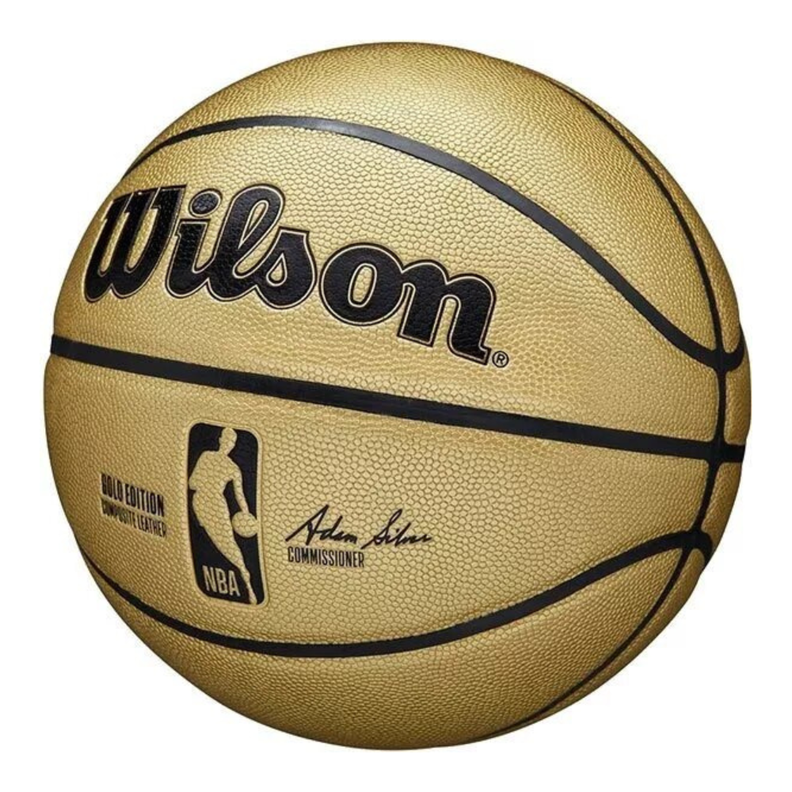 Balón Basketball Wilson NBA Commemorative Gold Edition Tamaño 7 Dorado-2