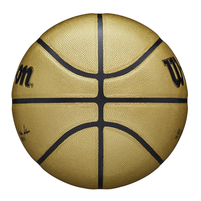 Balón Basketball Wilson NBA Commemorative Gold Edition Tamaño 7 Dorado-5