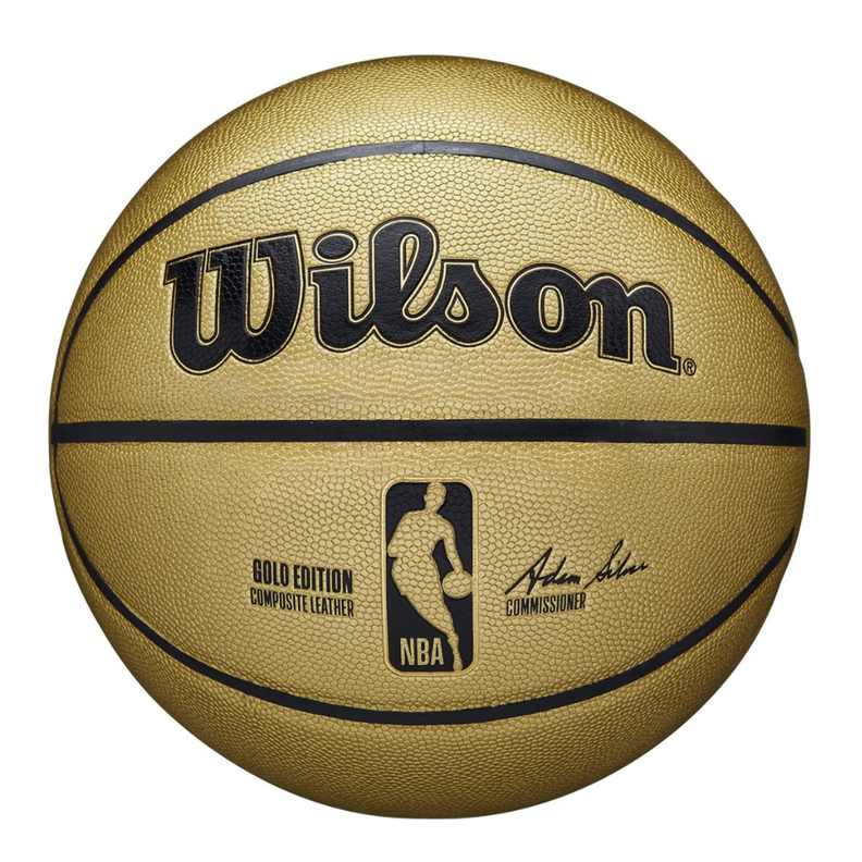 Balón Basketball Wilson NBA Commemorative Gold Edition Tamaño 7 Dorado-0