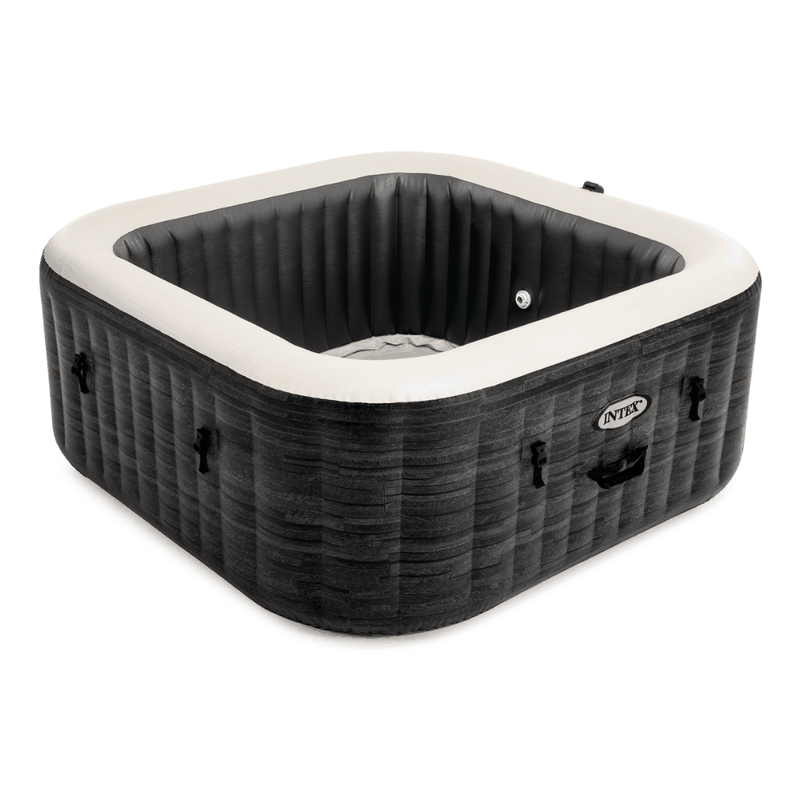 Spa Hot Tub Inflable Intex Greystone Deluxe SPA 6 Personas Gris
