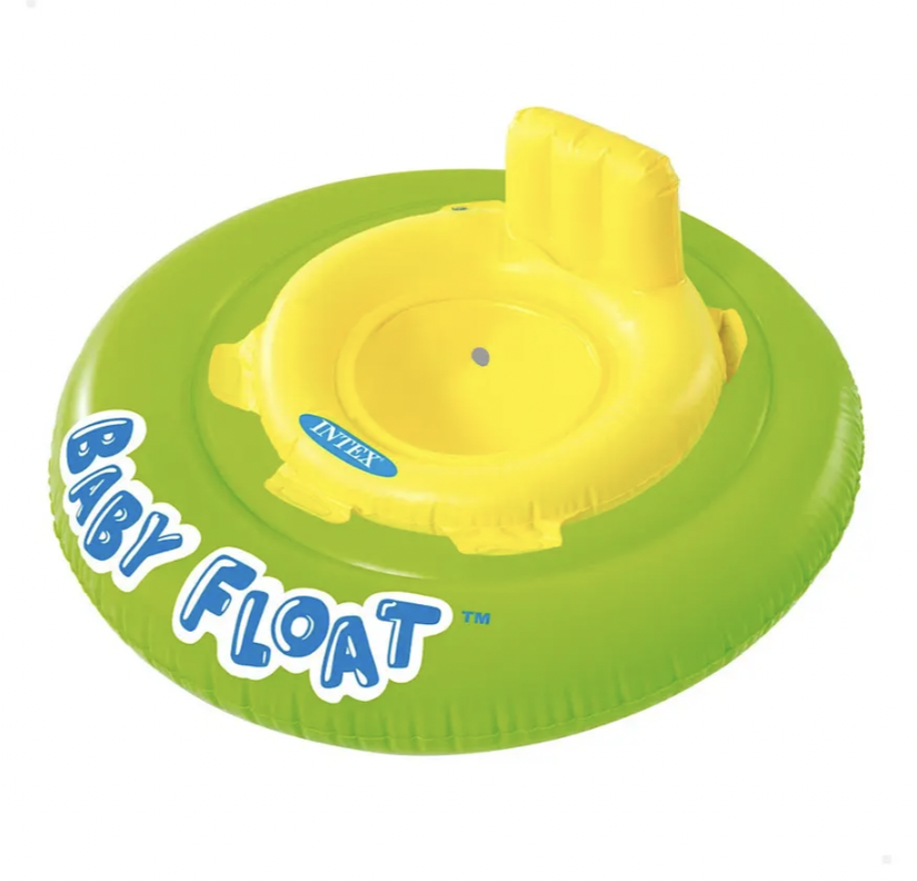 Flotador Inflable Bebe Redondo 76Cm Capacidad 15Kg-1