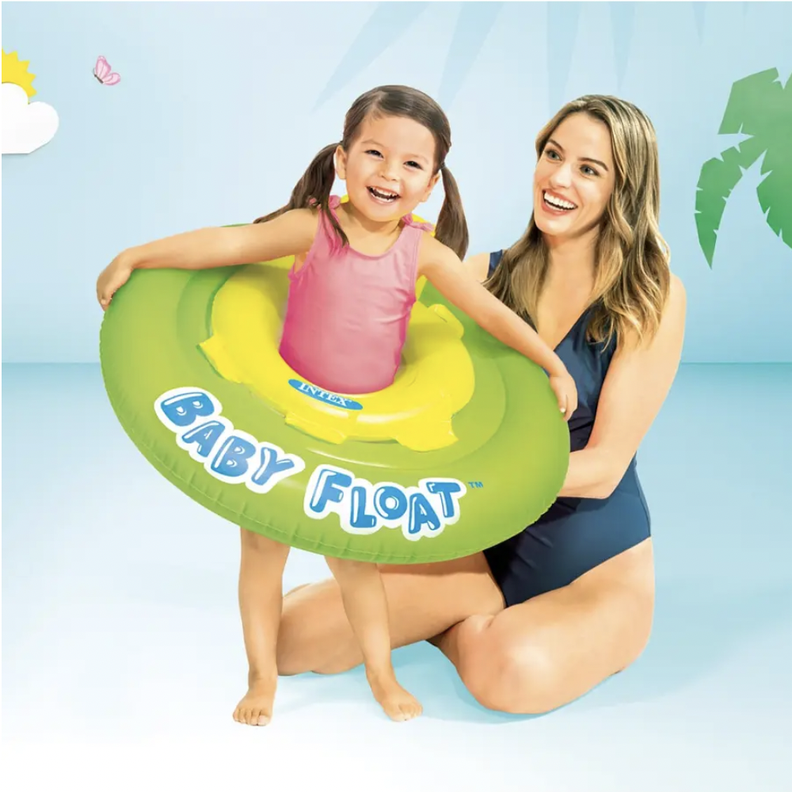 Flotador Inflable Bebe Redondo 76Cm Capacidad 15Kg-3