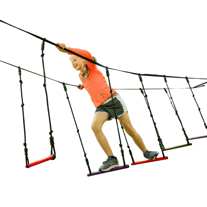 Puente Colgante Ninja 9,1 m Slackers Ninja Bridge 30 Ft-0