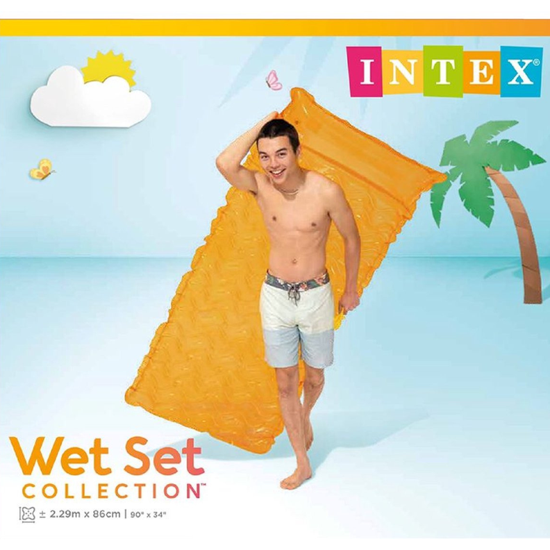 Flotador Inflable Mat Intex 229x86 Cm-3