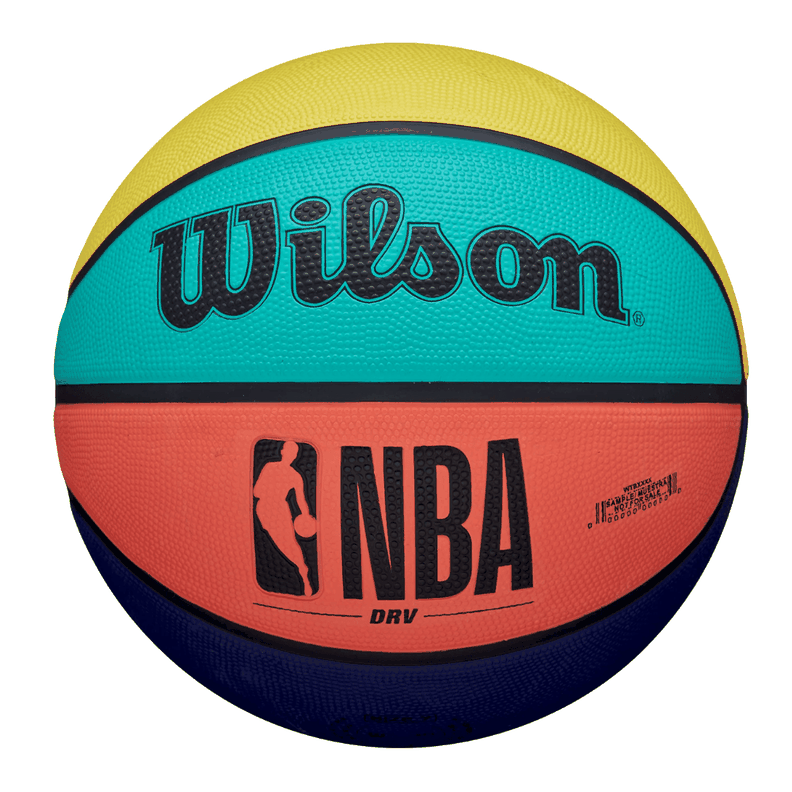 Balón Basketball Wilson NBA DRV Outdoor Tamaño 7 Bright Colores-0