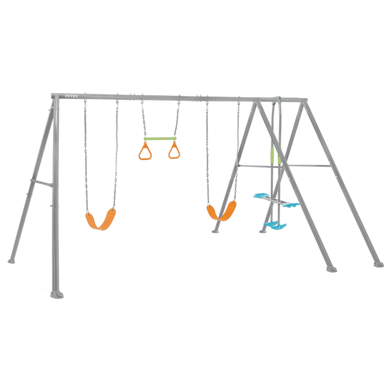 Set Columpio de 4 Accesorios Intex Four Feature Swing Set Gris-0