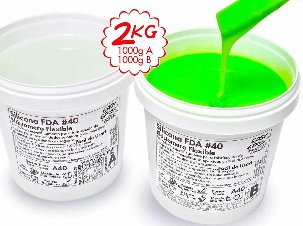 Silicona de Caucho para Moldes Epoxicos Chocolateria GRANDE-1