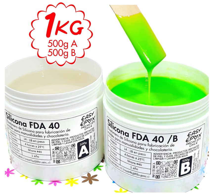 Silicona de Caucho para Moldes Epoxicos y Chocolateria-0