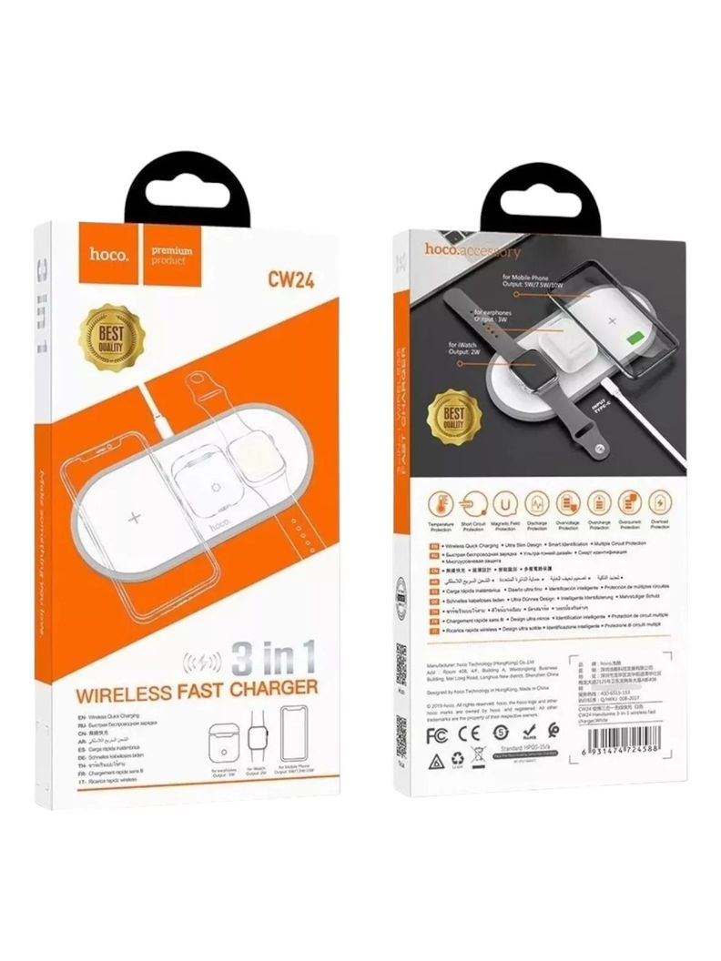 Cargador Inalambrico 3 En 1 Para iPhone -1