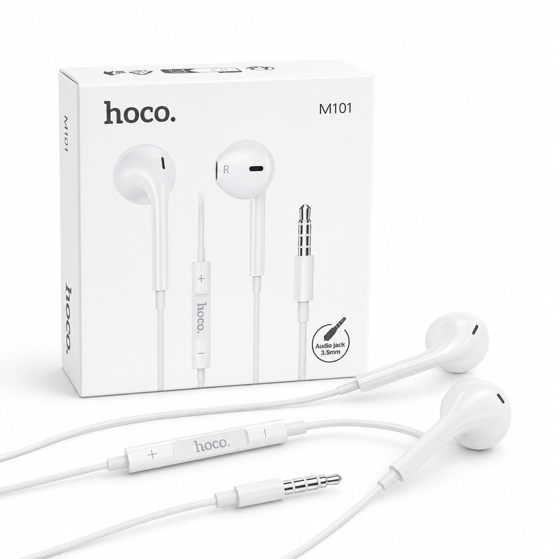 Audifonos Hoco M101 Jack 35mm Con Microfono Y Control