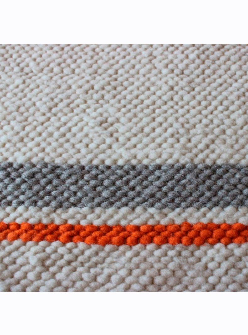 Bajada de Cama Palena - en lana y telar (115 x 80 cm)-6