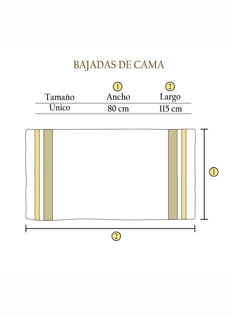 Bajada de Cama Palena - en lana y telar (115 x 80 cm)-7