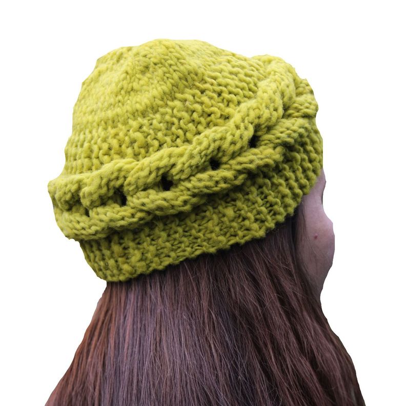 Gorro Flor de la Estrella - 100% Lana de Oveja -1