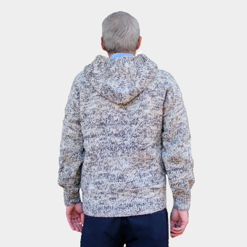 Sweater Avellano 100% Lana Hombre-1