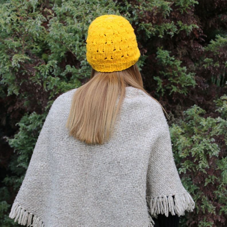 Gorro Pasionaria - 100% Lana de Oveja -4