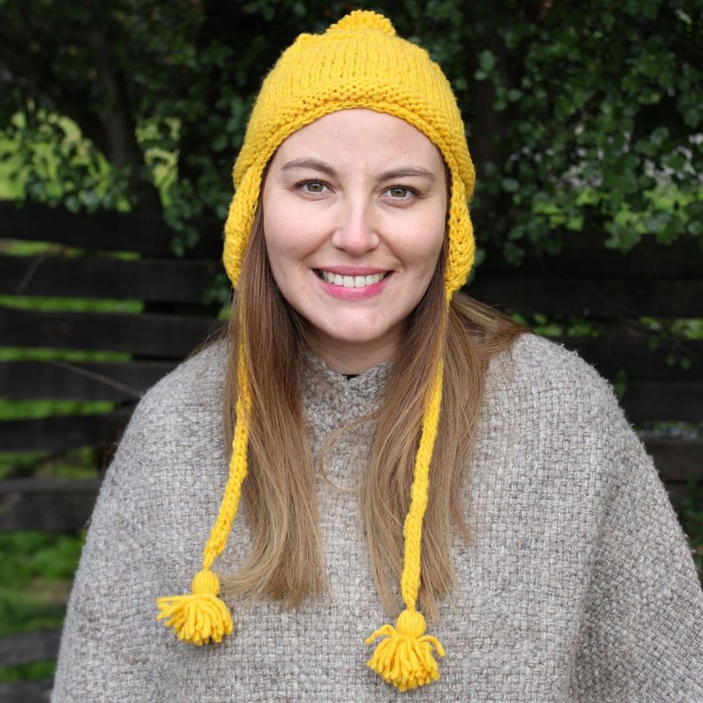 Gorro Huilmo - 100% Lana de Oveja -2