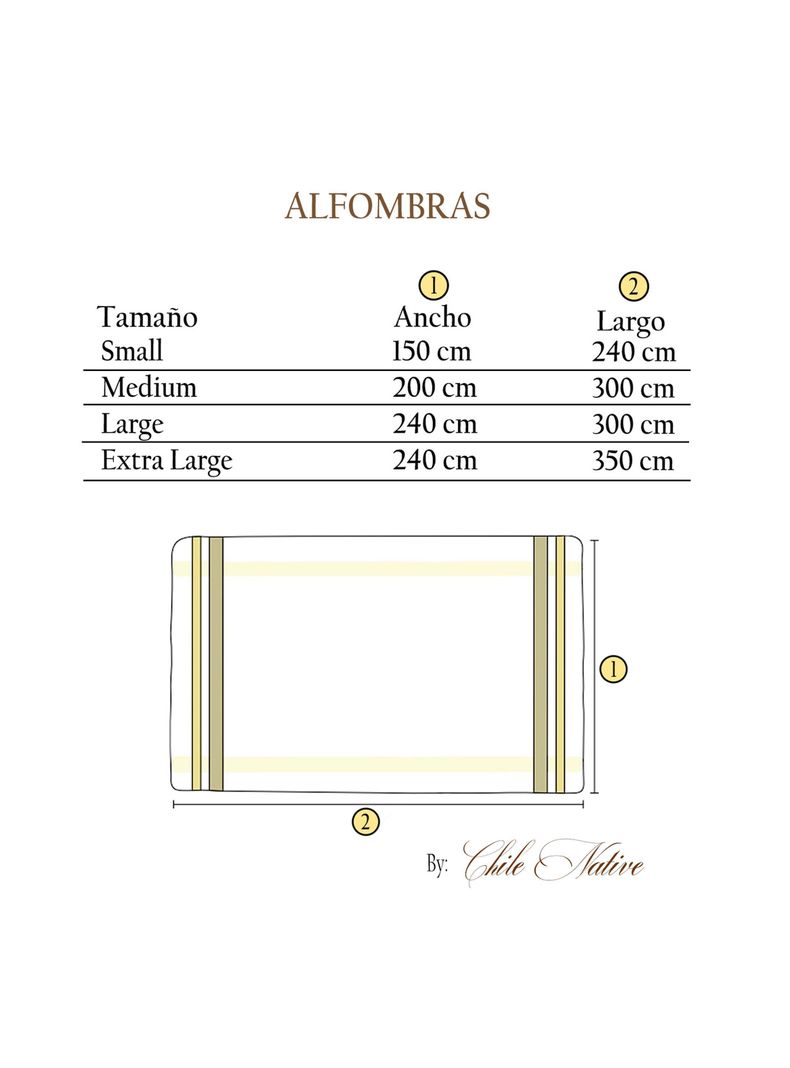 Alfombra Natri - en lana y telar (300 x 200 cm)-7