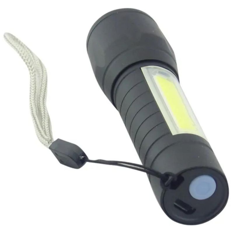 LINTERNA MINI 2 FUNCIONES RECARGABLE USB -2