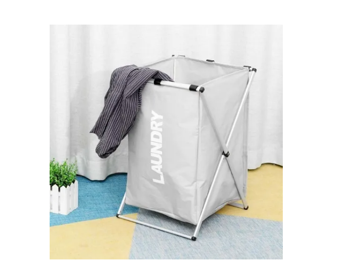 Cesta Canasto Plegable Almacenamiento Ropa Sucia-1