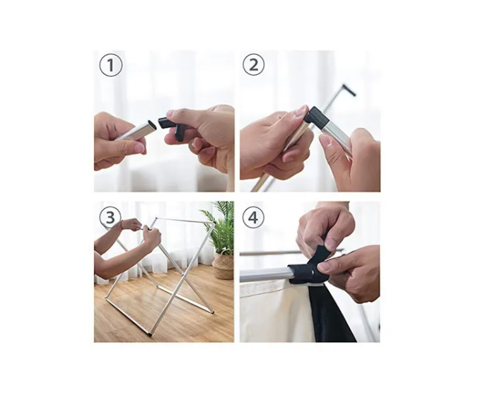 Cesta Canasto Plegable Almacenamiento Ropa Sucia-2