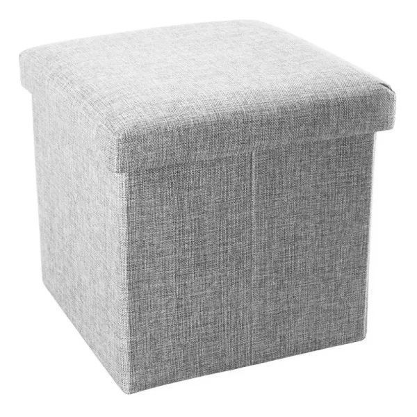 Puff Silla Baul Organizador Multisuo 38cmx38cm-1
