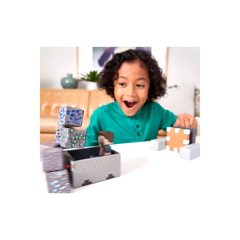 Minecraft Figura Conjunto De Juego Caos En El Vagón - PuntoStore-3