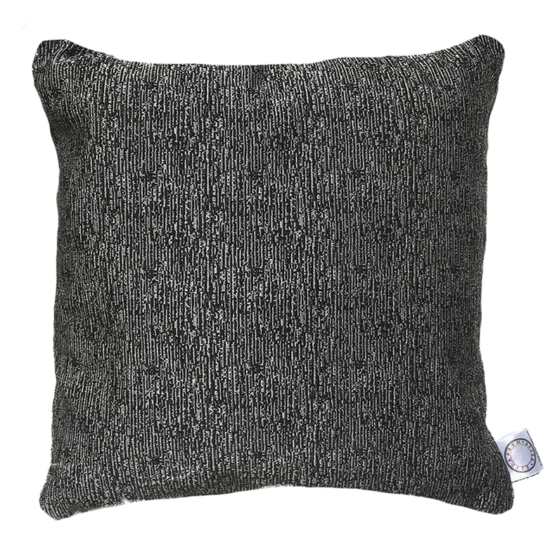 COJIN DECORATIVO DISENO GRIS Y NEGRO 60X60 RELLENO
