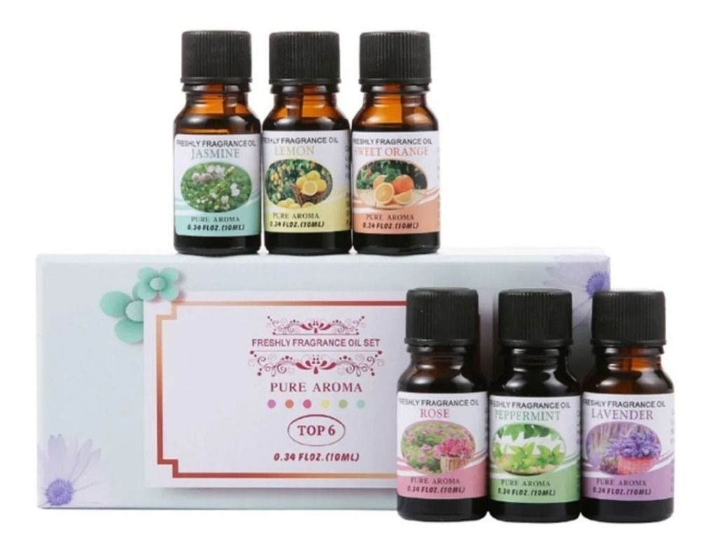 6 Esencias De Aceite Para Humidificador Y Difusores-0