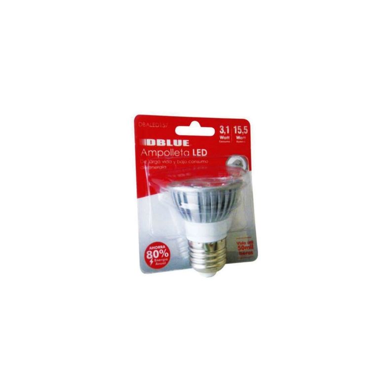 Ampolleta Led 3,1w Conector E27 - PuntoStore-2