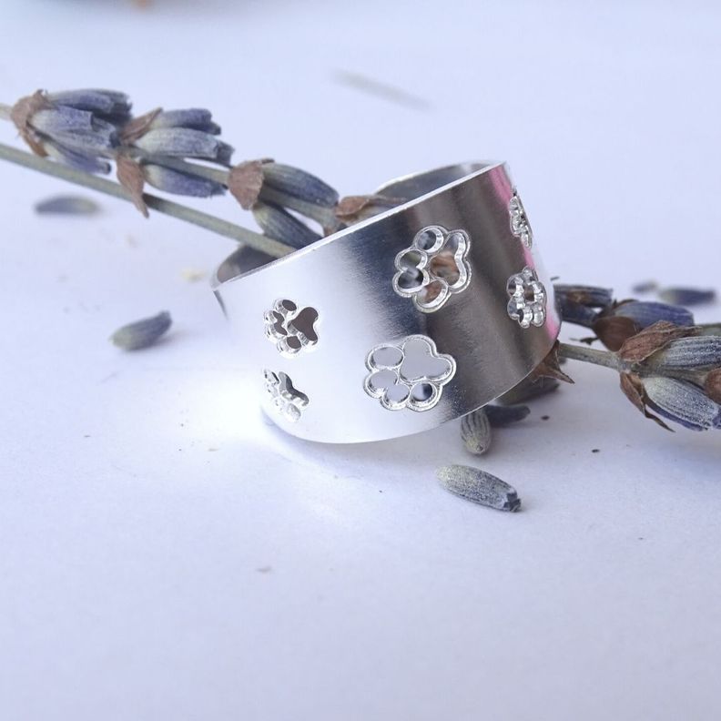 Anillo De Plata Ley 925 Doglover - MABELITA-1