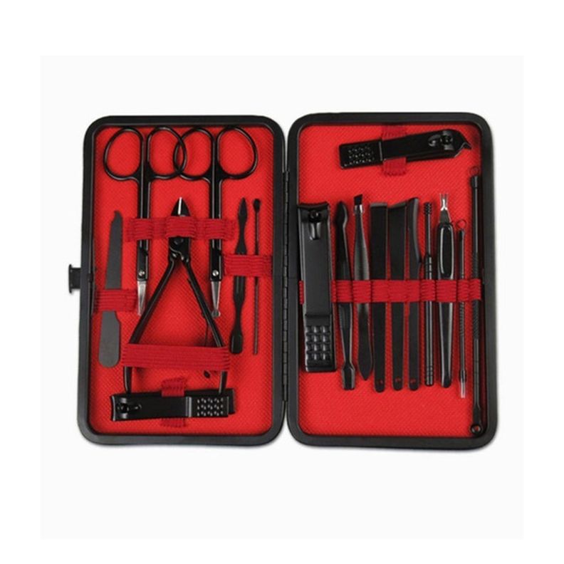 Set Herramientas de Manicure Pedicure 18 Piezas Doma-1