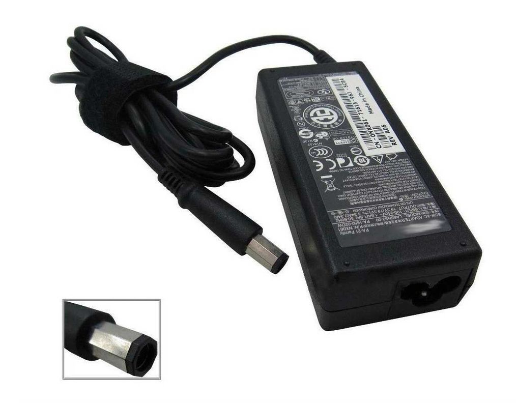 Cargador Compatible con Dell PA-21 19.5v 3.34a Octagonal-0