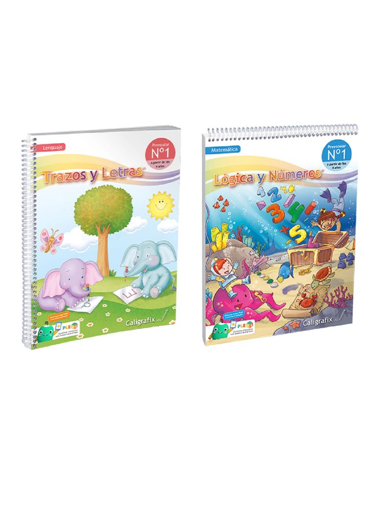 Pack de Trazos y Letras N°1 - Logica y Numeros N°1 Edicion Actualizada Caligrafix-0