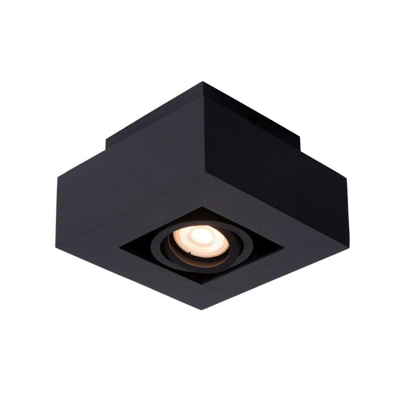 Lampara de Techo Direccional Xirax Negro 1xGU10