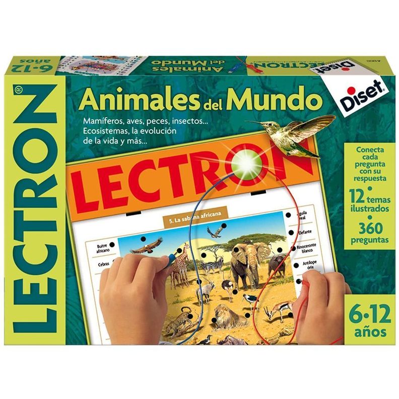 Juego didactico Lectron animales del mundo-0